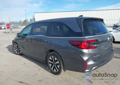 2025 Honda Odyssey Ex-L from USA, damaged, VIN 5FNRL6H66SB072092